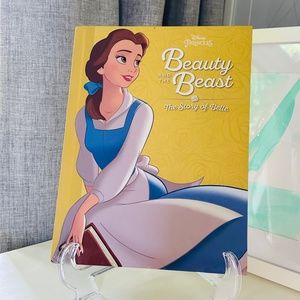 NEW Disney Princess Beauty & The Beast The Story Of Belle Hardcover Picture Book
